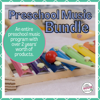 Preview of Complete Preschool Music Curriculum - Back-to-School Prep Done!