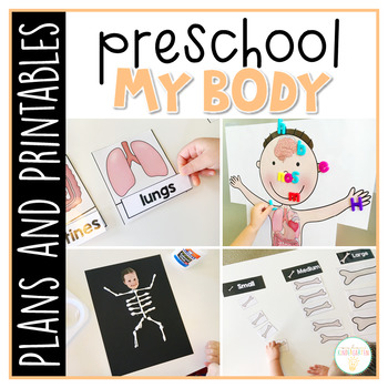Preview of Preschool: My Body {Plans and Printables}