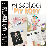 Preschool: My Body {Plans and Printables}