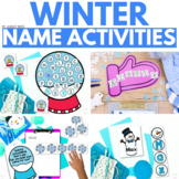 Preschool Name Practice Activities and Printables for Winter 