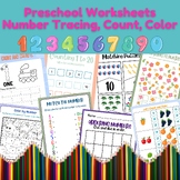 Preschool Numbers Exploration Kit: Tracing, Puzzles, and Fun!