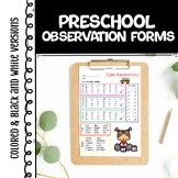 Preschool Observation Form