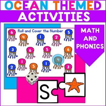Preschool Ocean Activity Bundle by ready set learn | TpT
