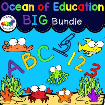 Preview of Preschool Ocean Activities
