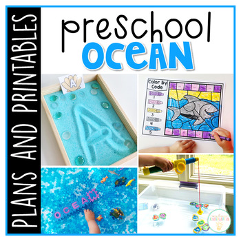 Preview of Preschool: Ocean {Plans and Printables}