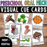 Preschool Oral Mech Exam with Visual Cue Cards