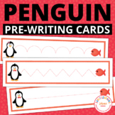FREE Penguin Fine Motor Pre-writing Activity for Preschool
