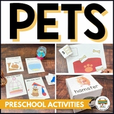 Pets Themed Activities - Preschool Math & Literacy Centers