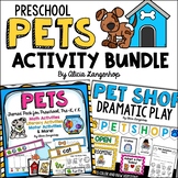 Preschool Pet Theme Activity and Dramatic Play BUNDLE