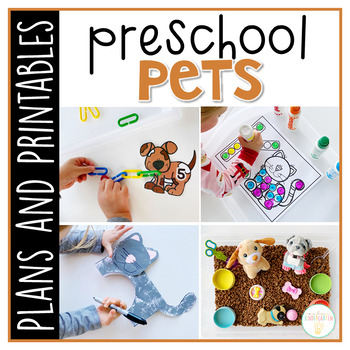 Preschool: Pets Plans and Printables by Mrs Plemons Kindergarten
