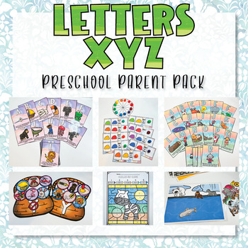 Preview of Preschool Phonics Letters XY&Z