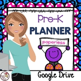 Preschool Planner for Google Drive in DOTS Theme