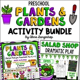 Preschool Plants and Gardens Activity and Dramatic Play BUNDLE