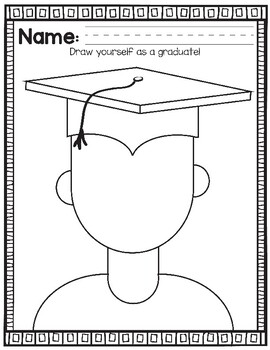 2020 pre k kindergarten graduation activity pack by primary painters