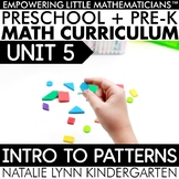Preschool + Pre-K Math Beginning AB Patterns Unit 5 PREK G