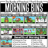 Preschool + Pre-K  Morning Tubs | Bins The Bundle (Morning