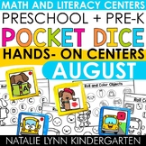 Preschool + Pre-K Pocket Dice Centers AUGUST Back to Schoo