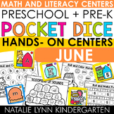 Preschool + Pre-K Pocket Dice Centers JUNE Summer Math and