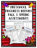 Preschool Progress Report Fall and Spring