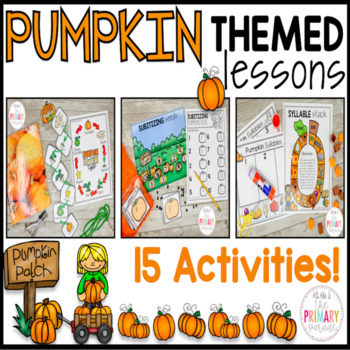 Preview of Preschool Pumpkin Activities