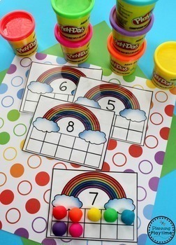Preschool Rainbow Activities by Planning Playtime | TpT