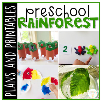 preschool rainforest plans and printables by mrs plemons kindergarten