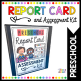 Preschool Report Card and Assessment Kit - Parent Teacher 