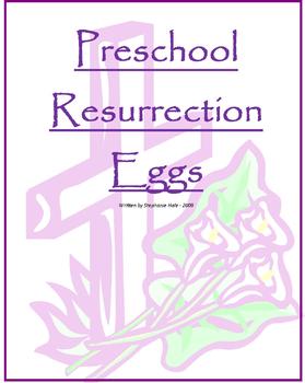 Preview of Preschool Resurrection Eggs