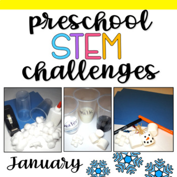 Preview of Preschool STEM Challenges: January