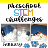 Preschool STEM Challenges: January