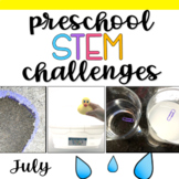 Preschool STEM Challenges: July