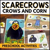 Preschool Scarecrow Crows and Corn Activities