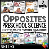 Opposites - Bundle of Preschool PreK Science Centers