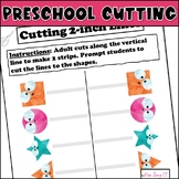 Preschool Scissors Cutting Practice Worksheets for OT and SPED