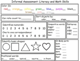 Preschool Skills Assessment