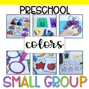 Preview of Preschool Small Group: Colors
