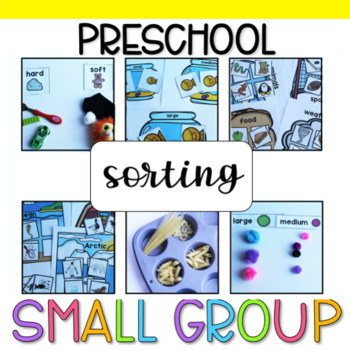 Preschool Small Group: Sorting by Lovely Commotion Preschool Resources