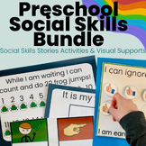 Preschool Social Skill Bundle Social Skill Stories Autism 