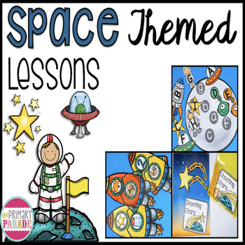 Preview of Preschool Space Theme Activities