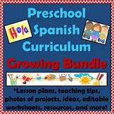 Preschool Spanish Curriculum - Growing Bundle