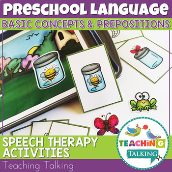 Prepositions Speech Therapy Activities For Preschool Distance Learning