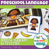 Pronouns Speech Therapy Activity - Printable & Digital - i