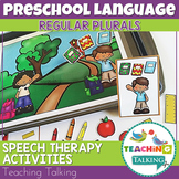 Preschool Speech Therapy Activities: Regular Plurals