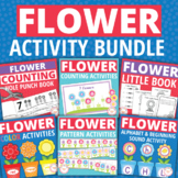Preschool Spring Flowers Math Letter & Literacy Activities