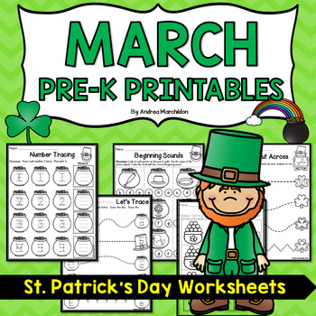 Preview of St. Patrick's Day Preschool