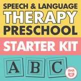 Preschool Starter Kit for Speech and Language Therapy