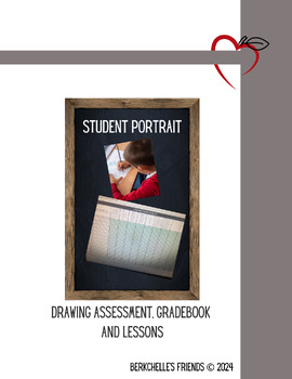 Preview of Preschool Student Portrait Assessment, Gradebook, and Lessons