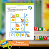 Preschool Sudoku Puzzle Printable Activity