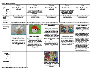 Preview of Preschool Summer Camp Lesson Plans (9 Weeks)