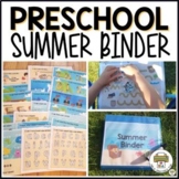 Preschool Summer Binder